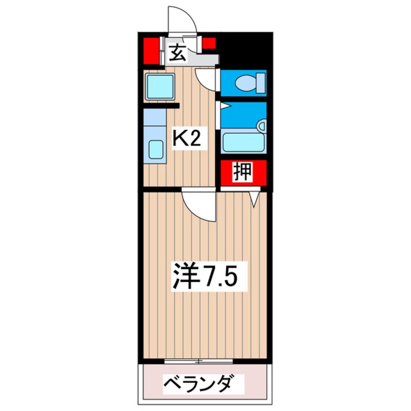 間取図 アビタシオン藤田