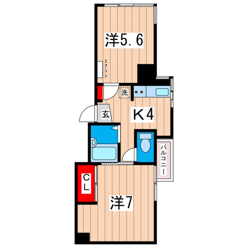 間取図 ボヌール