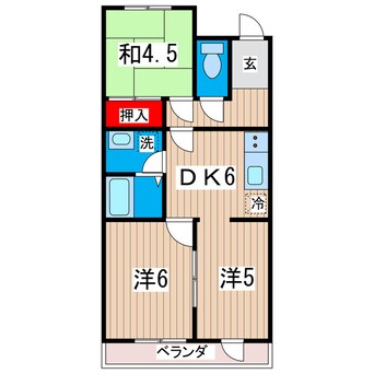 間取図 ヒルトップ