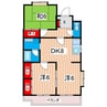 ヒルトップ 3DKの間取り
