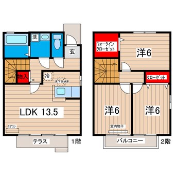 間取図 グランレーヴ