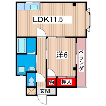 間取図 メゾンローレル