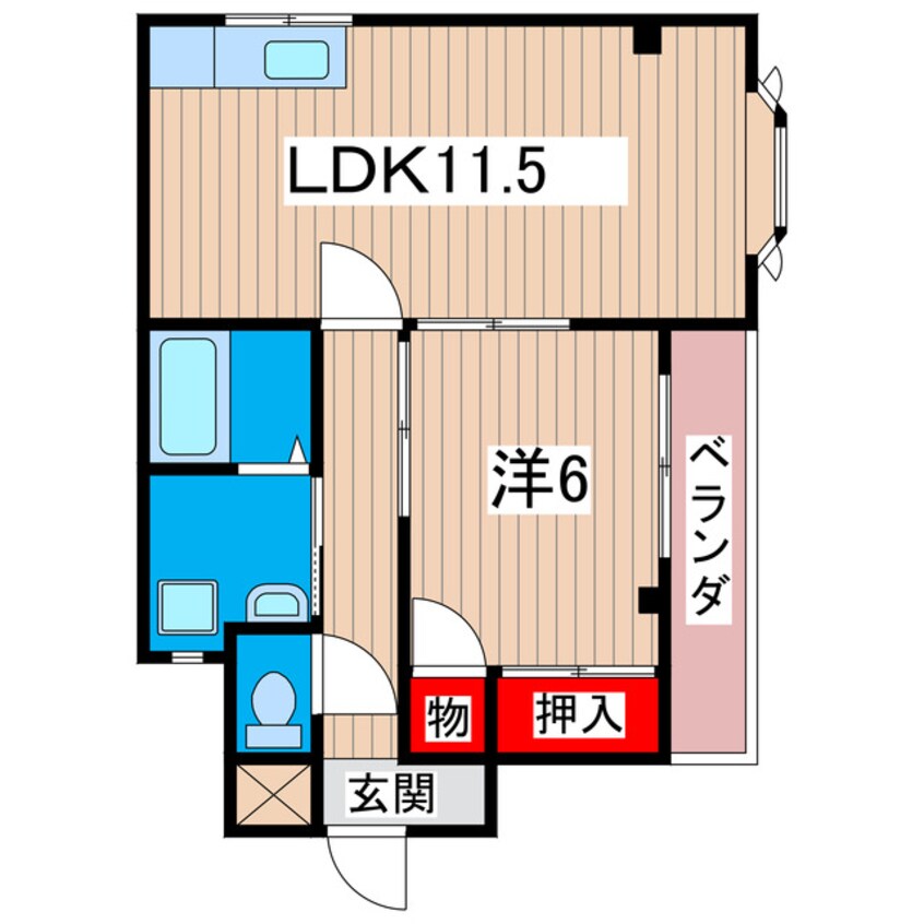 間取図 メゾンローレル