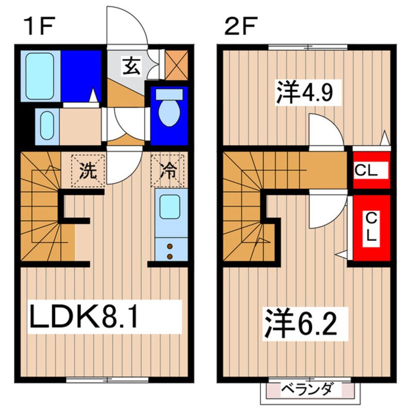 間取図 グランツＢ