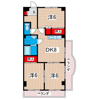 間取図 マーメイド