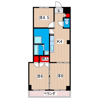 間取図 マーメイド