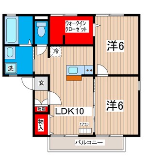 間取図 サンセールハイツ