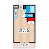 アクアヒル 1Kの間取り