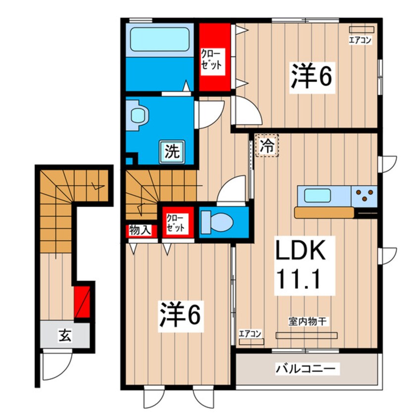 間取図 グランライト C