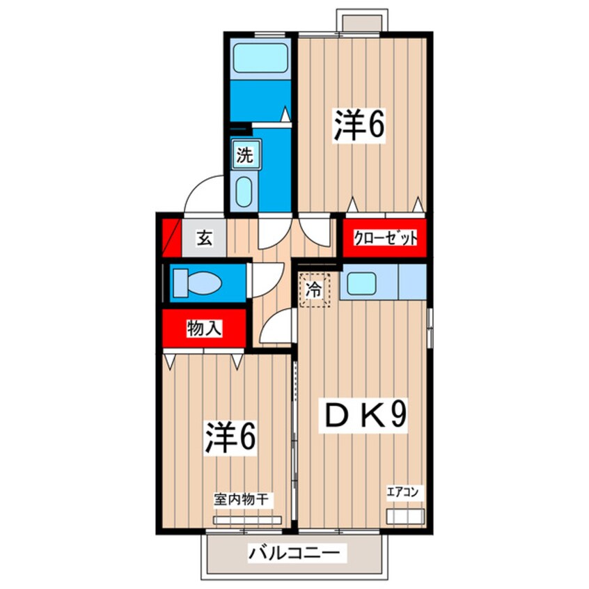 間取図 カーサ　アコルデＣ