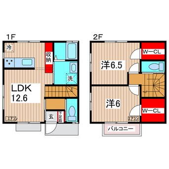 間取図 フジテラス