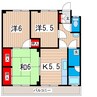さくらコーポ 3Kの間取り