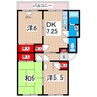 光洋マンション 3DKの間取り
