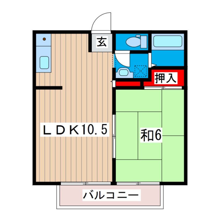 間取図 ハイムセラヴィ