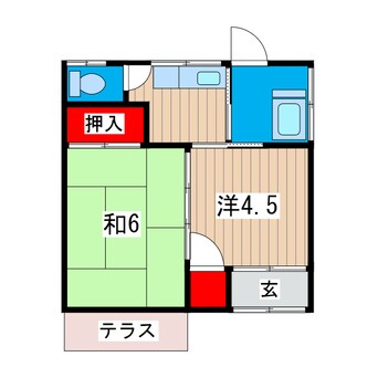 間取図 川井住宅