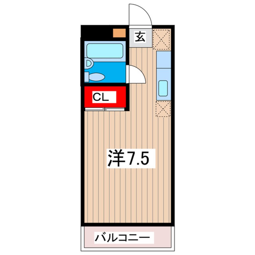 間取図 シルエットマンション・ウエスト