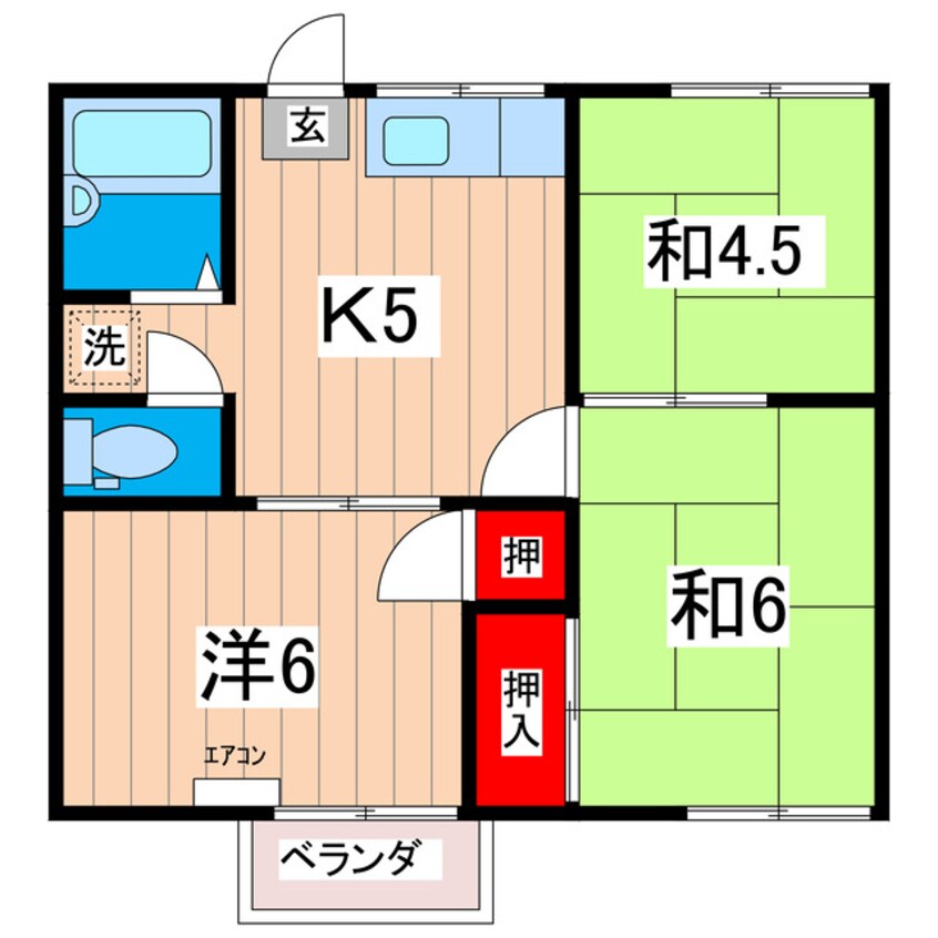 間取図 ハウスいまがわ