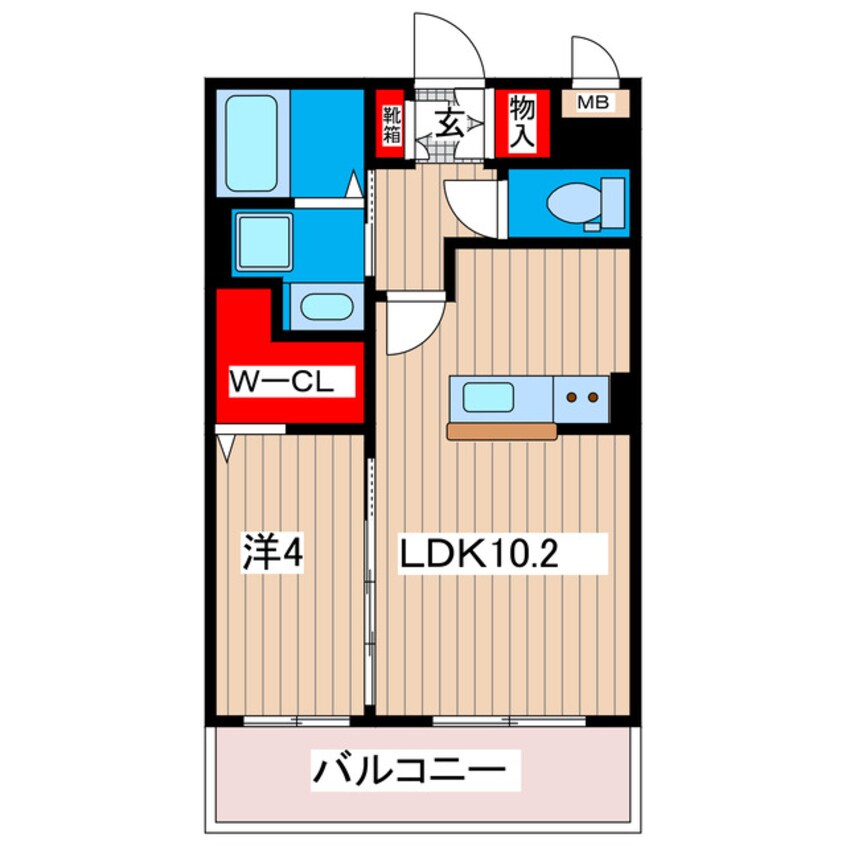 間取図 グランメゾン・旭