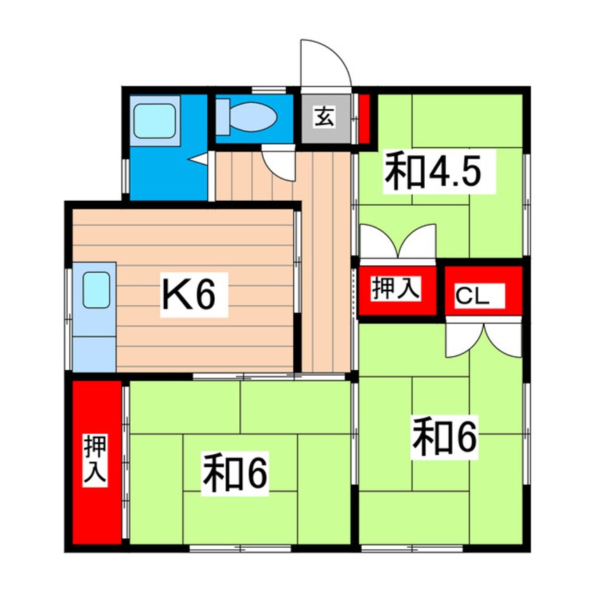 間取図 オーゼン十王