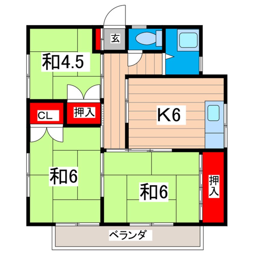 間取図 オーゼン十王