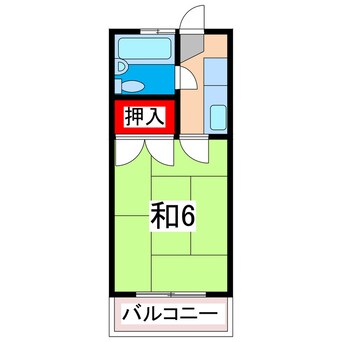 間取図 鈴木コーポ