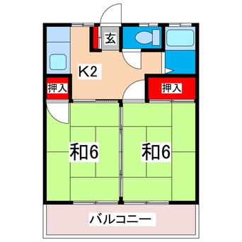 間取図 鈴木コーポ