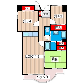 間取図 サニーヒル会瀬　１号館