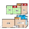 会瀬町店舗付住居 3LDKの間取り
