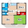 コーポまつあいⅠ 3DKの間取り