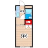 スマイルホーム中成沢 1Kの間取り