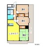モンシャンブル２１ 3LDKの間取り