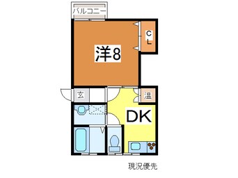 間取図 ハイツ中里