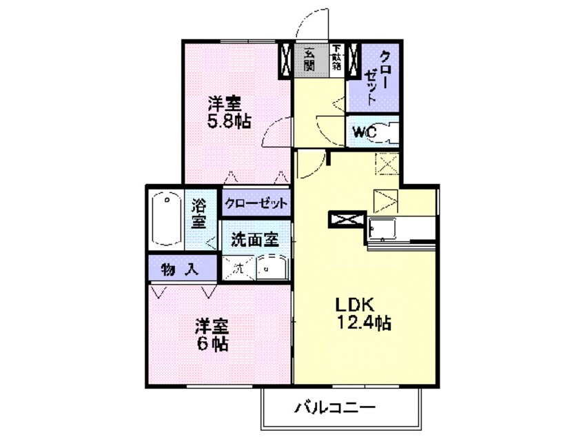 間取図 さくらヶ丘Ｃ棟