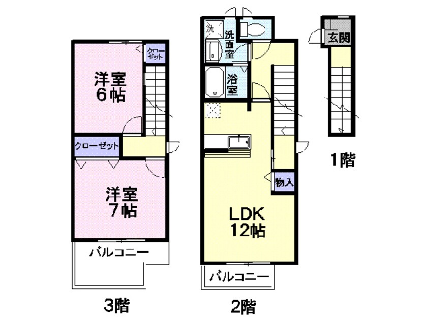 間取図 さくらヶ丘Ｃ棟