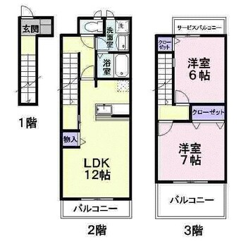 間取図 さくらヶ丘Ｃ棟