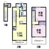 さくらヶ丘Ｂ棟 2LDKの間取り