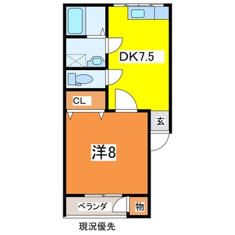 間取図 ユートピアＤ