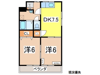 間取図 ピュアタウンＡ
