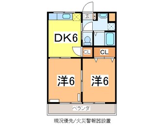 間取図 ピュアタウンＡ