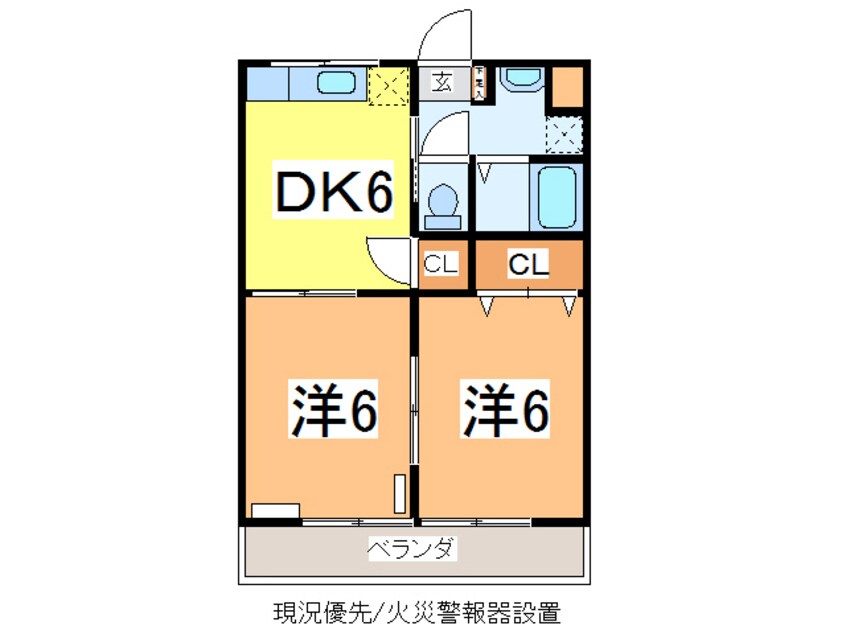 間取図 ピュアタウンＡ