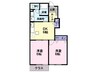 リファインド 2DKの間取り