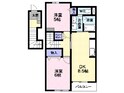 リバティーベルＡの間取図