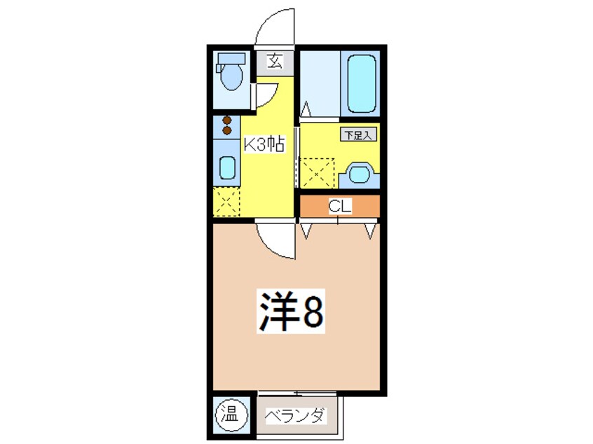 間取図 スカイパレス