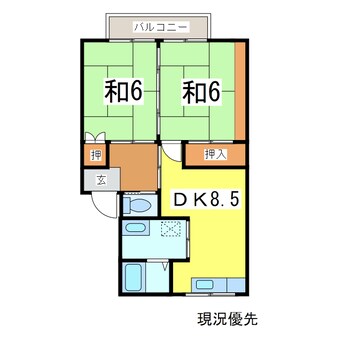 間取図 ロイヤルＹハイツ