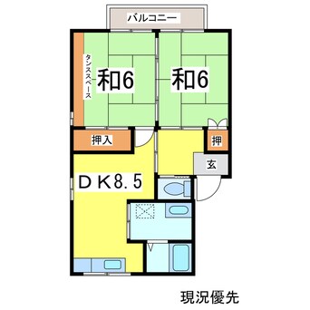 間取図 ロイヤルＹハイツ