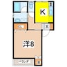 ロイヤルステージ 1Kの間取り