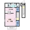サンシャインアヴェニュー 1Kの間取り