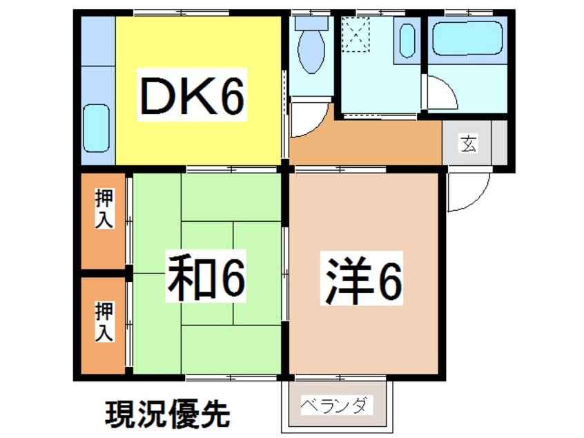 間取図 カーサ・シティＡ