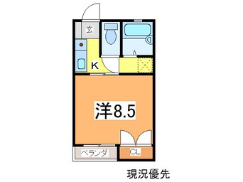 間取図 パンション・オスタル48