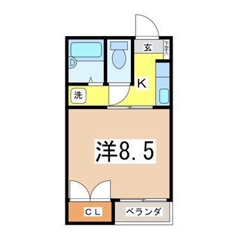 間取図 パンション・オスタル48